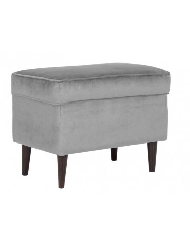 Taburetka RON VELVET GREY