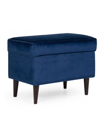 Taburetka RON VELVET NAVY BLUE