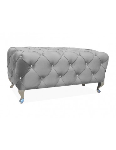 Taburetka HESTIA VELVET GREY