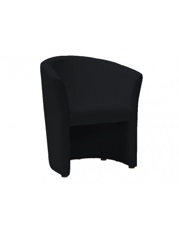 Fotel TM-1 ECO-LEATHER BLACK