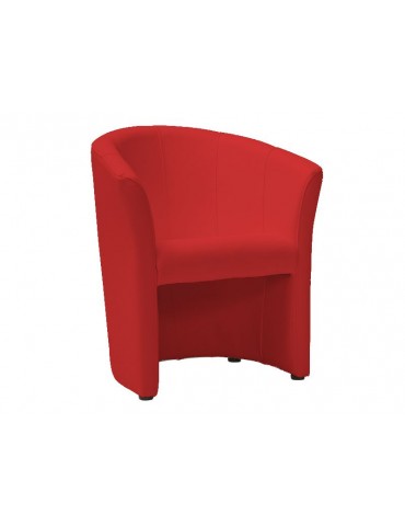 Fotel TM-1 ECO-LEATHER RED