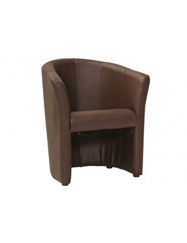 Fotel TM-1 ECO-LEATHER DARK...
