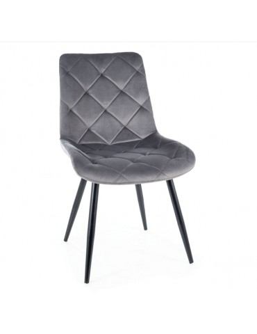 Jedálenská stolička RALPH VELVET GREY