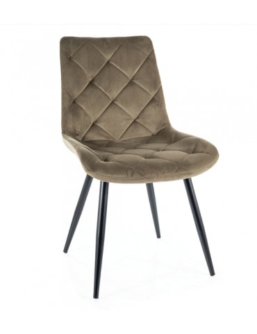 Jedálenská stolička RALPH VELVET OLIVE