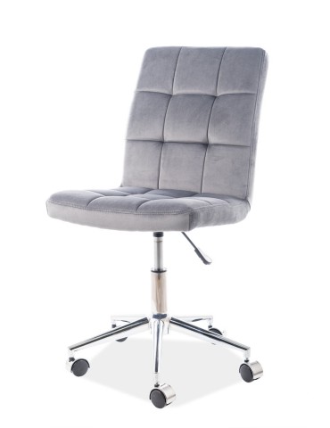 Forgószék Q-020 VELVET GREY
