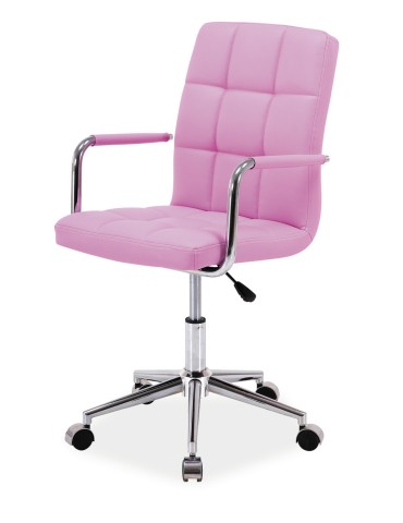 Otočná stolička Q-022 PINK