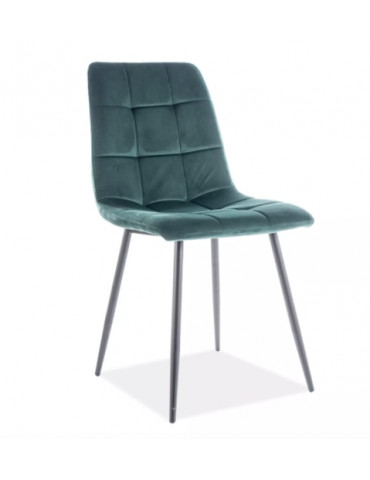 Étkezőszék MILA VELVET GREEN