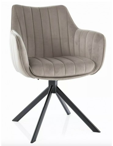 Étkezőszék AZALIA VELVET BEIGE
