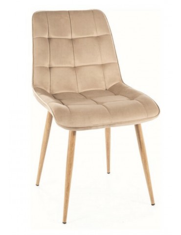 Étkezőszék CHIC D VELVET BEIGE