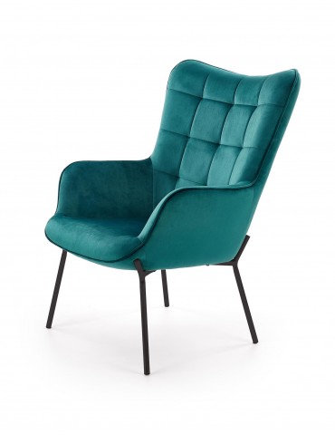 Kreslo CASTEL DARK GREEN