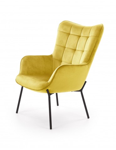 Fotel CASTEL MUSTARD