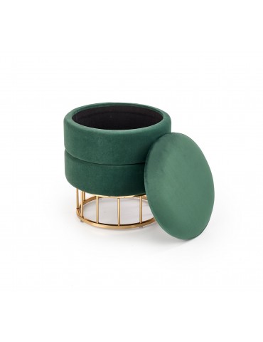 Puff MINTY DARK GREEN