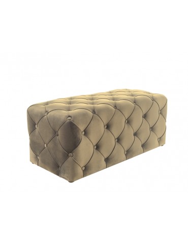 Puff AVIVA VELVET BEIGE