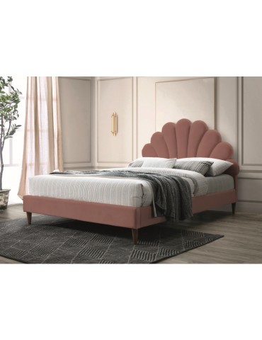 Ágykeret SANTANA VELVET 160 PINK