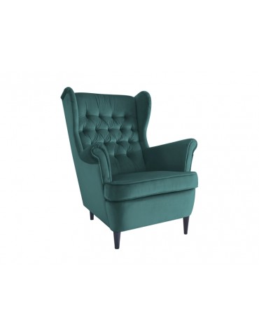 Fotel HARRY VELVET GREEN