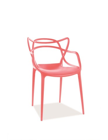 Jedálenská stolička TOBY RED