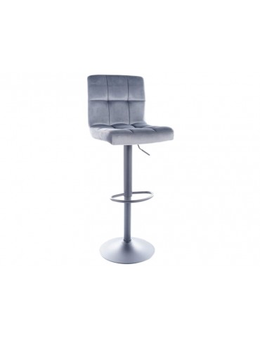Bárszék C-105 VELVET GREY
