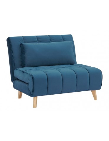 Kreslo BILLY VELVET BLUE