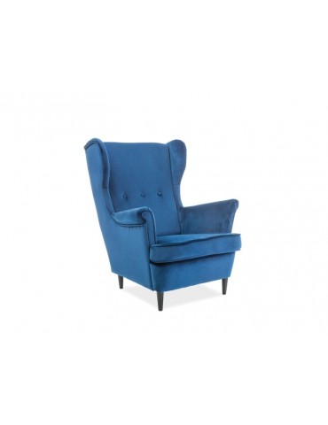 Fotel LORD VELVET NAVY BLUE