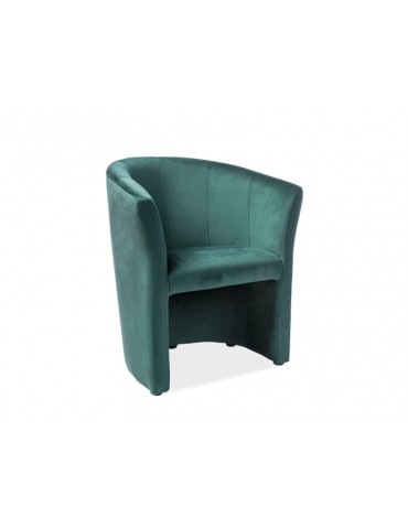 Kreslo TM-1 VELVET GREEN