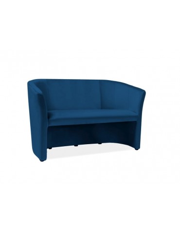Kanapé TM-2 VELVET DARK BLUE