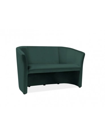 Kanapé TM-2 VELVET GREEN